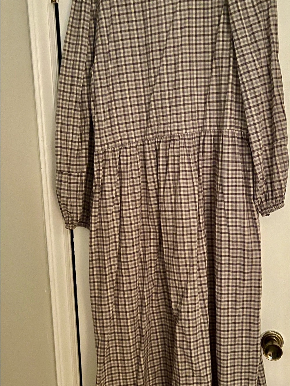 Christy Dawn Gingham V-Neck Dress - Picture 7 of 7